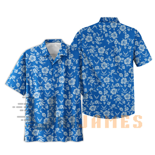 UniJames U.S. AIR FORCE PERFORMANCE POLO Short Sleeve Button Down For Men