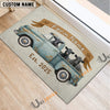 Uni Welcome to Our Farm Personalized Cow Truck Doormat (12 Cattle Breeds)