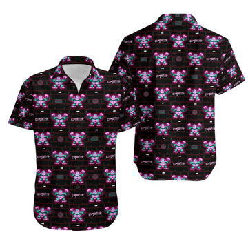 UniJames Comfort Arcade Series 4 Button Shirt, Hawaiian Shirt For Men