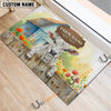 Uni Personalized Country Cutie Farm Custom Cow Welcome Mat (10 Cattle Breeds)