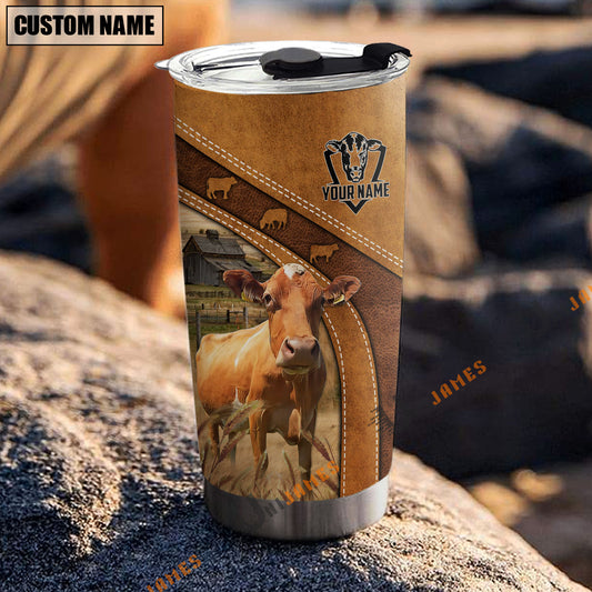 Uni Guernsey Customized Name 3D Tumbler