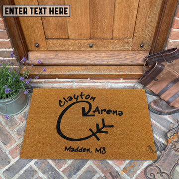 Uni Custom Coir Doormat For Van Clayton
