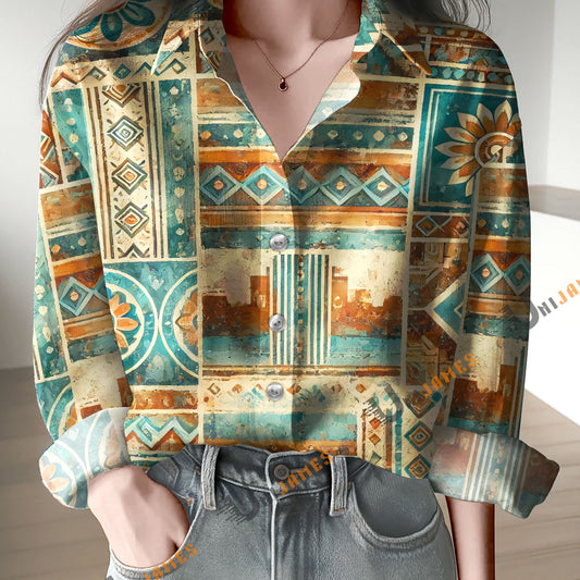 Uni Southwest Desert Vintage Casual Shirt