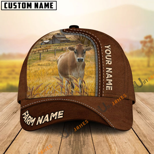 Uni Jersey Personalized Name And Farm Name Cap