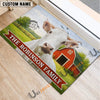 Uni Personalized Welcome to the Farm Cow Doormat (10 Cattle Breeds)