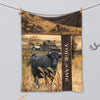 Uni Personalized Name Dexter Peaceful Farm 3D Blanket