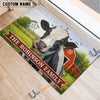Uni Personalized Welcome to the Farm Cow Doormat (10 Cattle Breeds)