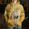 Uni Personalized Name & Farm Name Jesus Blessed This Farm Christian Hoodie (10 Cattle Breeds)