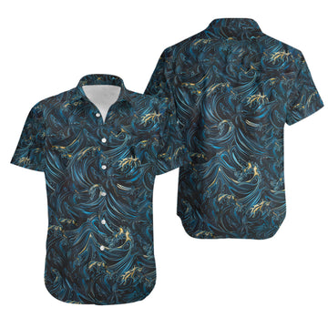 UniJames Comfort The Kraken Button Shirt, Hawaiian Shirt For Men