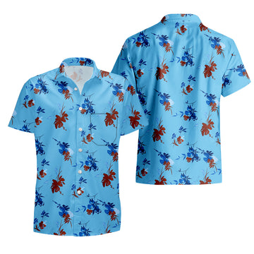 UniJames Comfort The Apple Pie Button Shirt, Hawaiian Shirt For Men