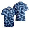 UniJames The Reef - Navy Short Sleeve Hawaiian Shirt