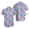 UniJames Men's Independence Cotton Button Down Short Sleeve Shirt