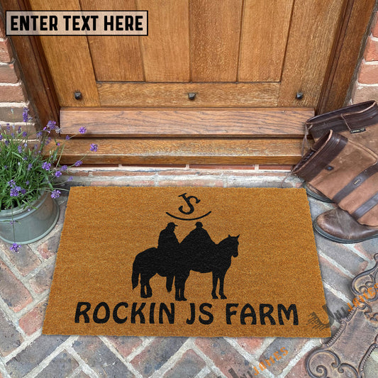 Uni Custom Coir Doormat For Lenora Calzavara