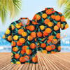 UniJames Orange Vibrant Delight Hawaiian Shirt