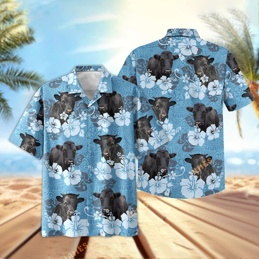 Uni Dexter Tribal Flowers Hawaiian Shirt
