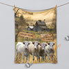 Uni Charolais Life Live Someone Left The Gate Open 3D Blanket