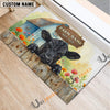 Uni Personalized Country Cutie Farm Custom Cow Welcome Mat (10 Cattle Breeds)