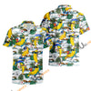 UniJames White Banana Beach Bonanza Hawaiian Shirt