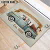 Uni Welcome to Our Farm Personalized Cow Truck Doormat (12 Cattle Breeds)