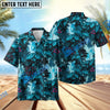 UniJames Comfort Get To The Chopper Button Shirt, Hawaiian Shirt For Men