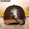 Uni Personalized Raised on Cows & Christ Christian Ranch Cap