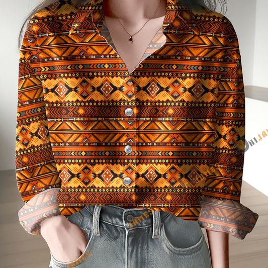Uni Vintage Rustic Nomad Casual Shirt