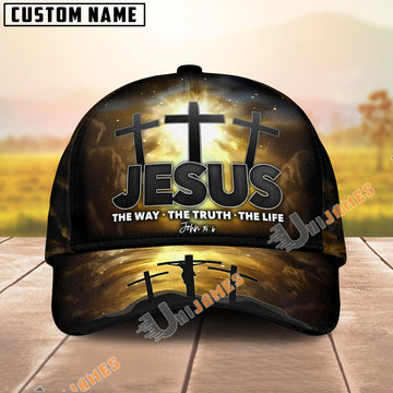 Uni Jesus Way Truth Life Classic 3D Cap