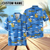 Uni Blue Angels Hawaiian Shirt Aloha Shirt Short Sleeve Shirt Vacation Hawaiian Outdoor Vacation Hawaiian Shirt