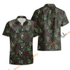 UniJames South Pacific Tapa - Black Short Sleeve Hawaiian Shirt