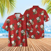 Uni Kilauea Red   Aloha Shirt Short Sleeve Shirt Vacation Hawaiian Outdoor Vacation