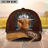 Uni Personalized Raised on Cows & Christ Christian Ranch Cap