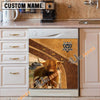 Uni Highland Brown Custom Name Dishwasher Door Cover