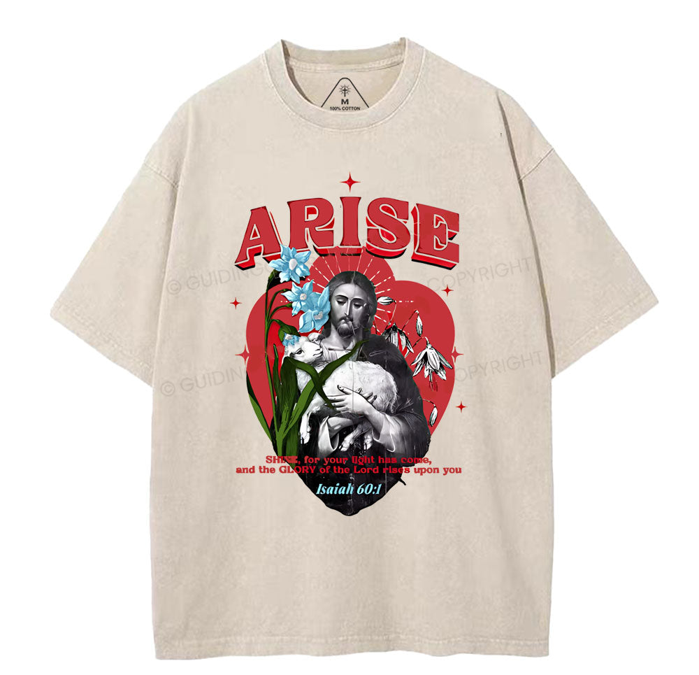 Arise Christian Washed TShirt  