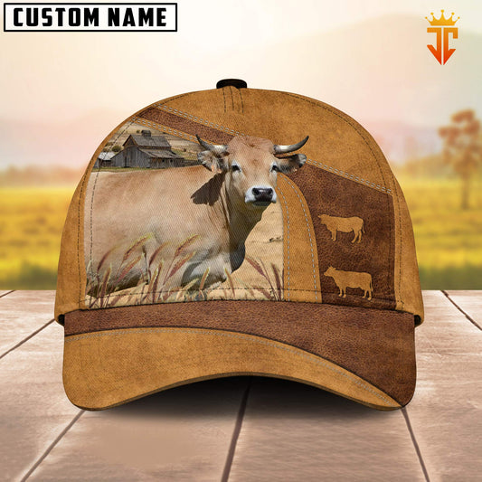 Uni Custom Name Aubrac Cattle Cap