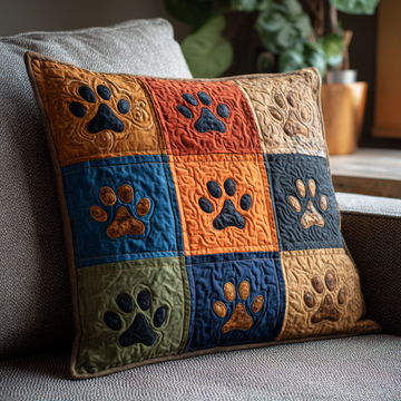 Autumn Paws Quilted Pillow Case NCU0NT10181
