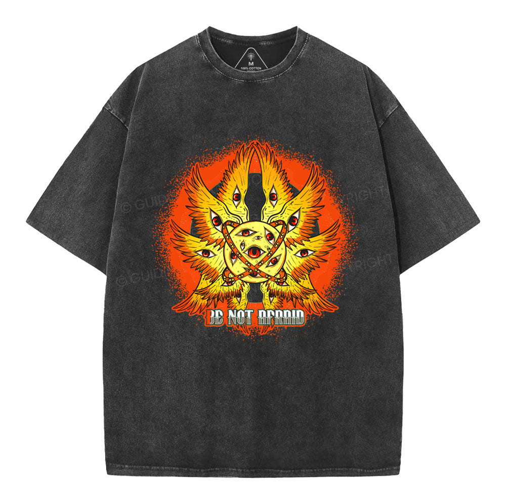 Be Not Afraid Christian Washed TShirt  