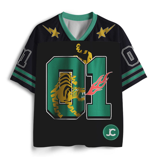 UniJames Be Strong And Courageous Christian Mesh Jersey