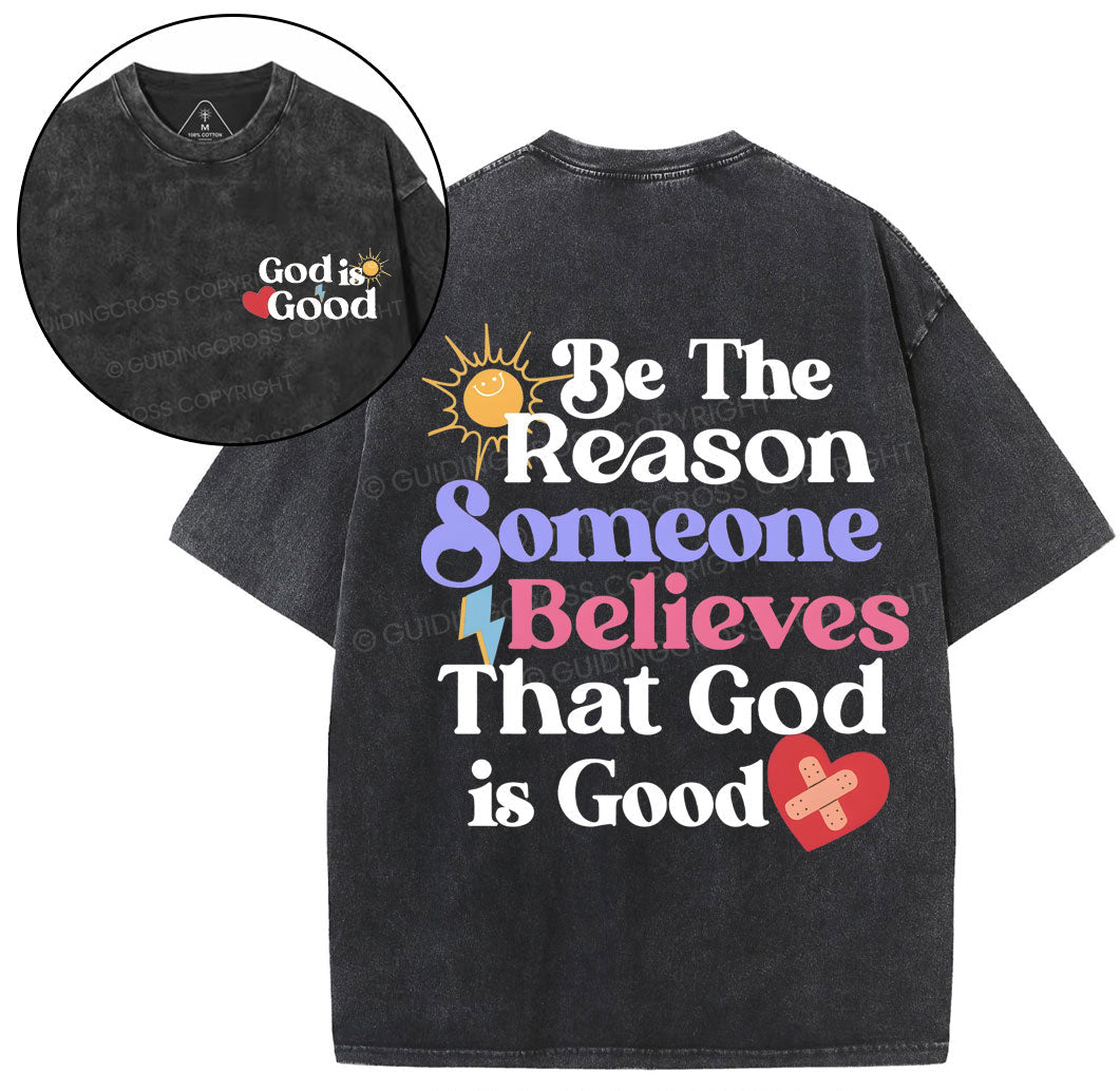 Be The Reason Christian Washed TShirt  