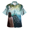 UniJames Be Still And Know That I Am God Hawaiian Shirt - Jesus Lion And Dove Hawaiian Shirts For Men - Christian Hawaiian Shirt
