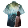 UniJames Be Still And Know That I Am God Hawaiian Shirt - Jesus Lion And Dove Hawaiian Shirts For Men - Christian Hawaiian Shirt