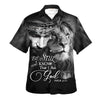 UniJames Be Still And Know That I Am God Lion Hawaiian Shirts For Men - Christian Hawaiian Shirt - Hawaiian Summer Shirts