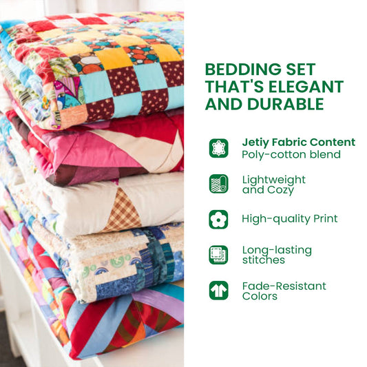 Adventure Awaits 3-Piece Quilted Bedding Set NCU0VL2103