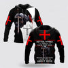 Uni Better Worry About Your Own Sins Knight Christian Jesus 3D Hoodies For Women Men, God 3D Printed Hoodie, Christian Apparel Hoodies