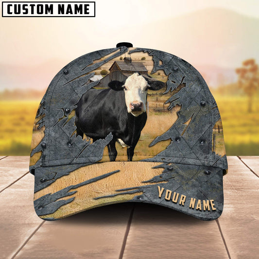 Uni Black Baldy Customized Name Cap