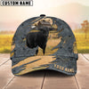 Uni Black Angus Customized Name Cap