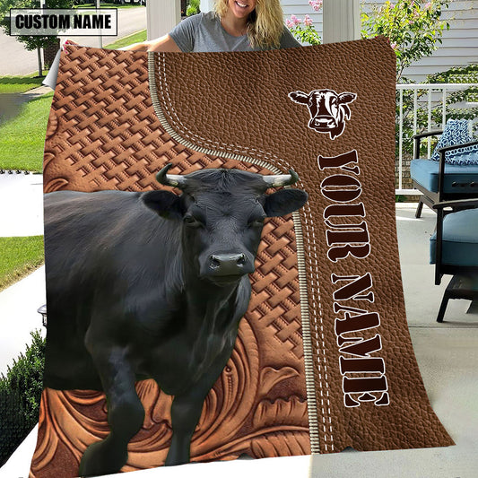 Uni Dexter Farming Pattern Customized Name 3D Blanket