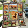 Uni Custom Name Beefmaster Frame Blanket