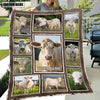 Uni Custom Name Charolais Frame Blanket