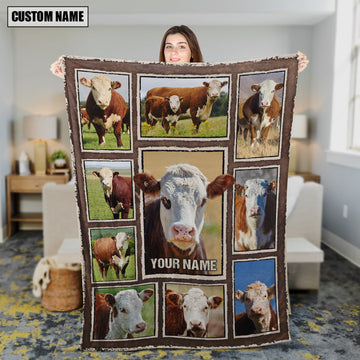 Uni Custom Name Hereford Frame Blanket