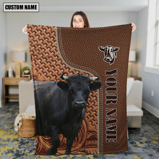 Uni Dexter Farming Pattern Customized Name 3D Blanket
